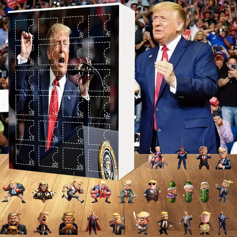 Handmade Trump Advent Calender