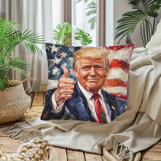 Trump Signature Pillow Cover