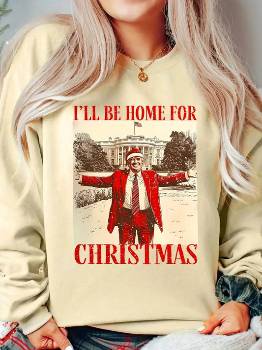 I'll Be Home for Christmas Sweater (Style 2)