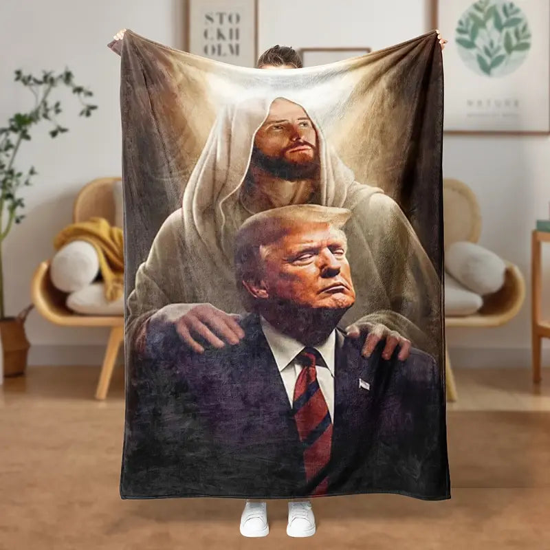 Plush Trump Blanket